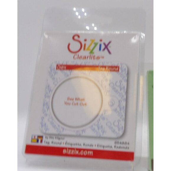 Sizzix Clearlits & Originals and Cuttlebug Die Cuts Embossing Set of 3 For Craft - Picture 2 of 5